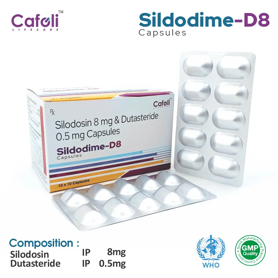Silodosin Dutasteride Capsule PCD Pharma Franchise